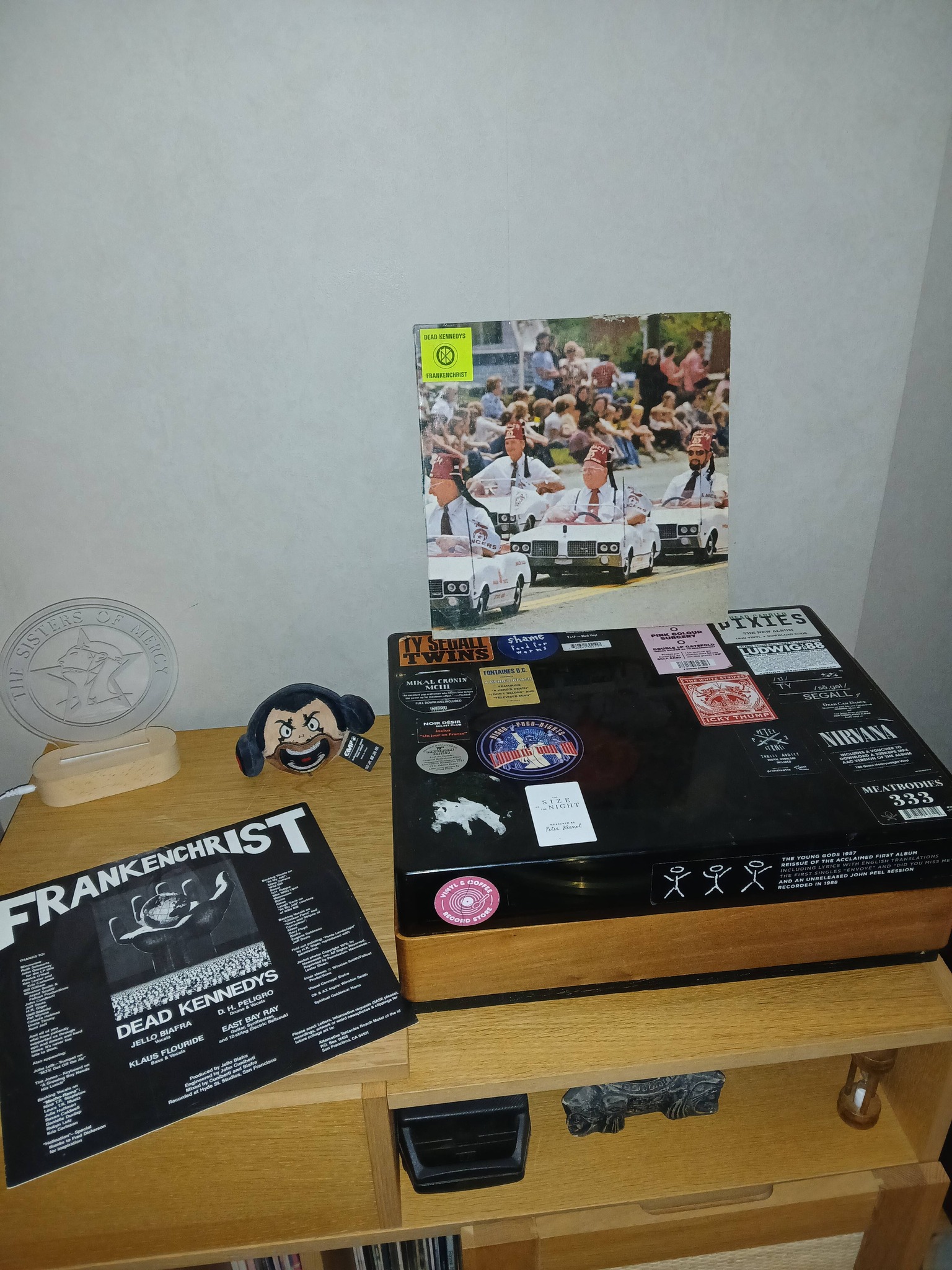 Dead Kennedys Frankenchrist French first press record review