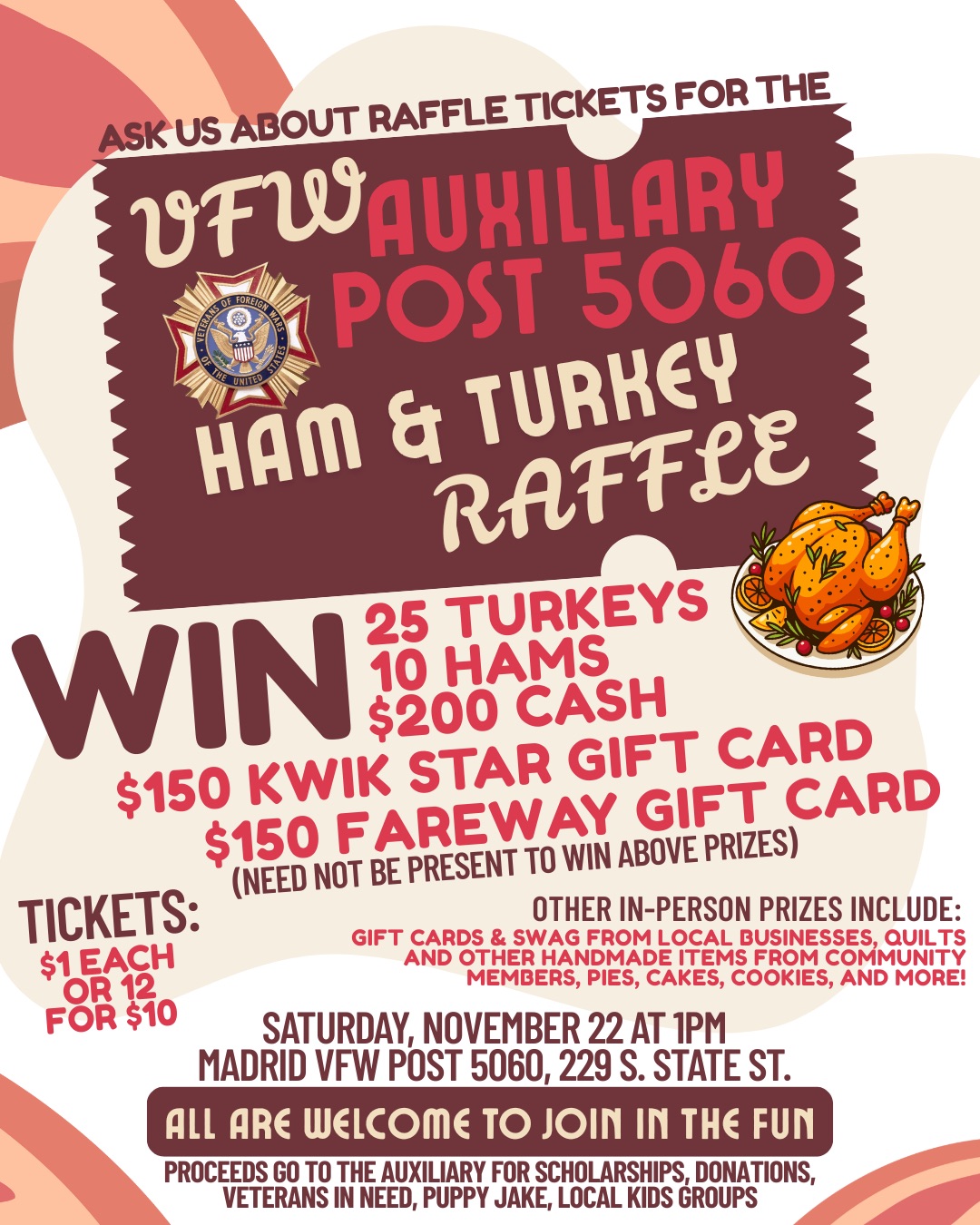 Ham & Turkey Raffle
