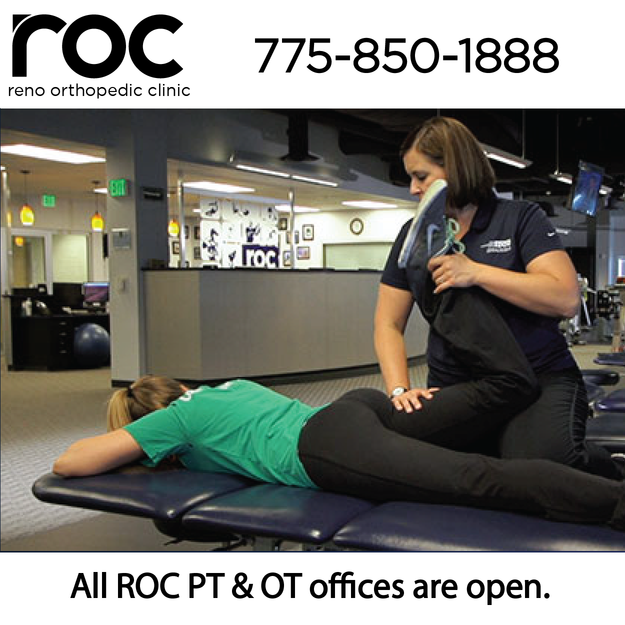 ROC physical therapy and... - Reno Orthopedic Center