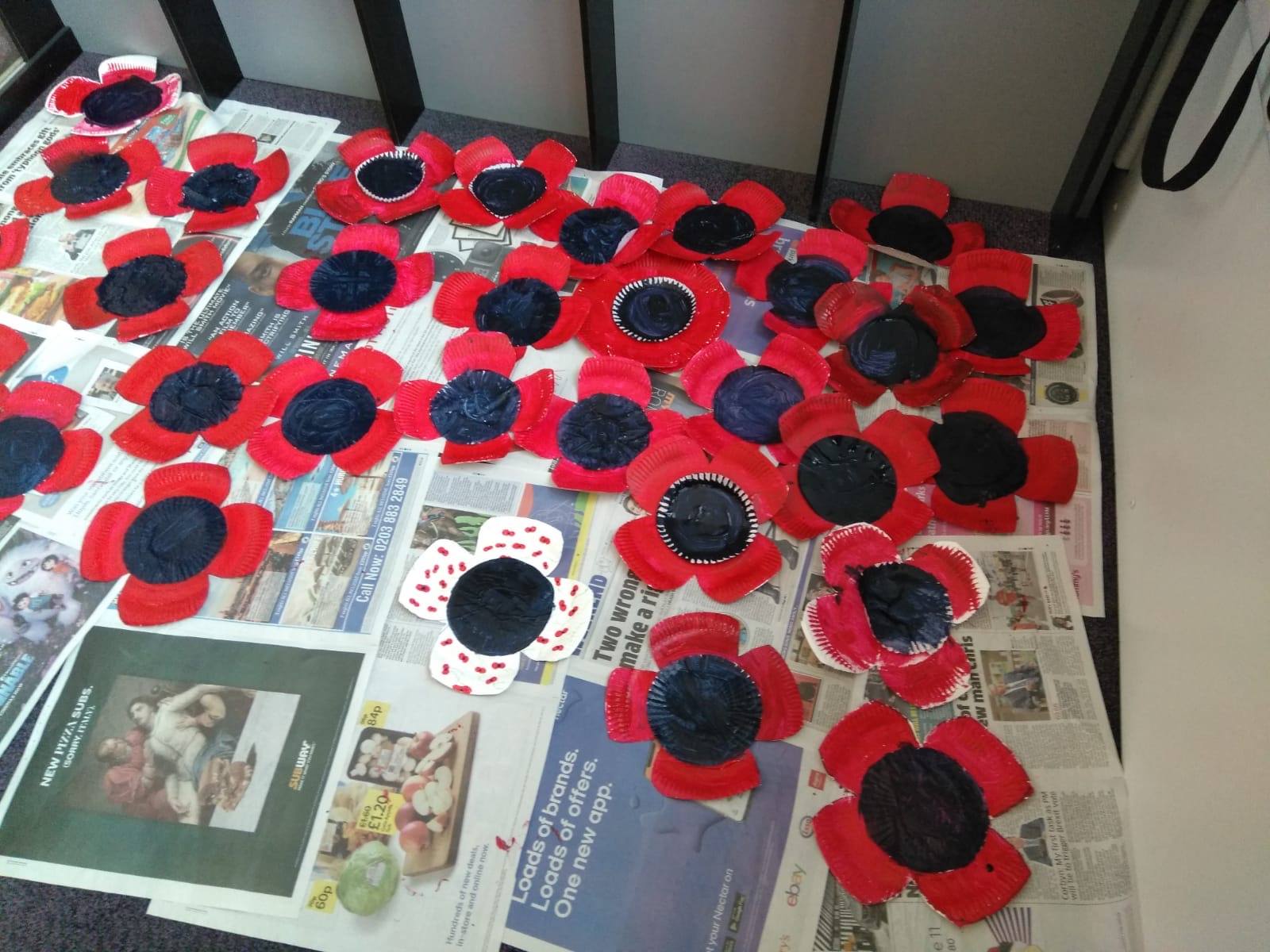Each #poppy was handcrafted by our... - Sandwell College