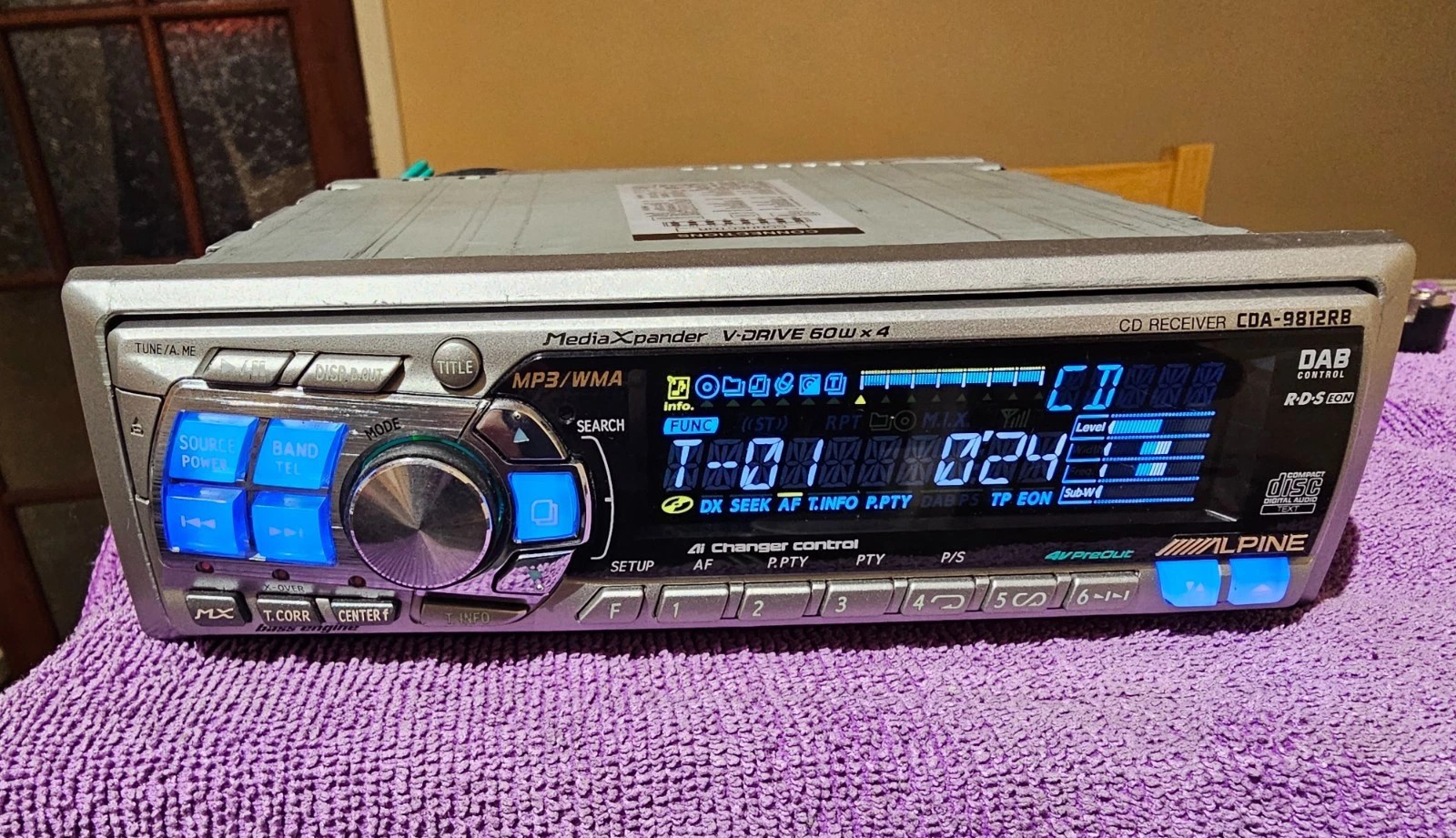 carrozzeria GEX-M900TV CDコントロールTVチューナー Centrate Carrozzeria Serie, KPX-990, GEX-M900tv, cassette player