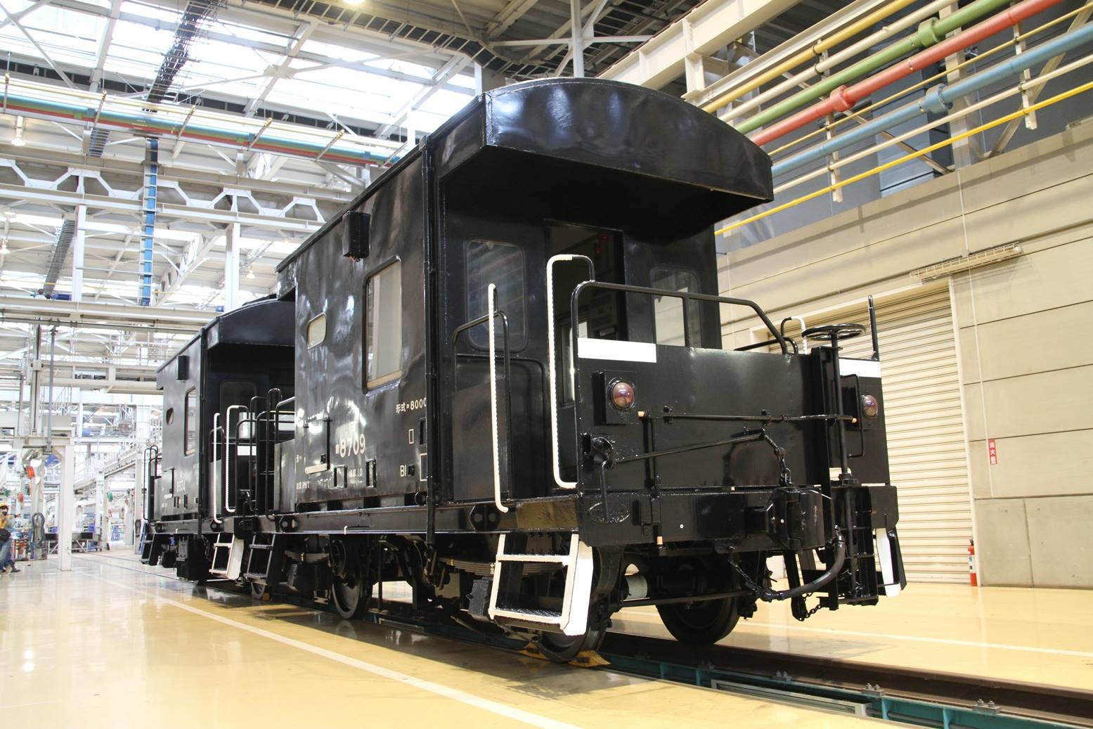 東武鉄道 ｓｌ大樹 2両目の車掌車の受入作業を行いました こんばんは Facebook
