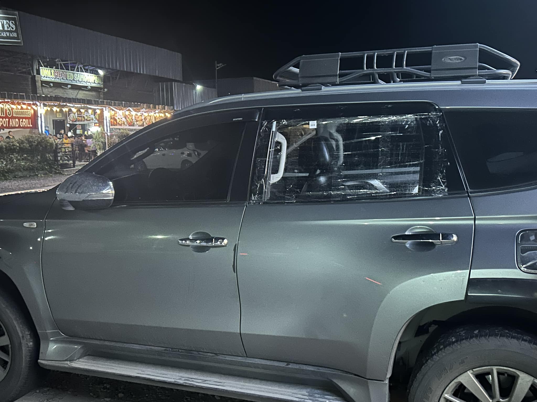 Fit 97-07 Mitsubishi Montero Sport Driver Left Side Front Door Glass Window