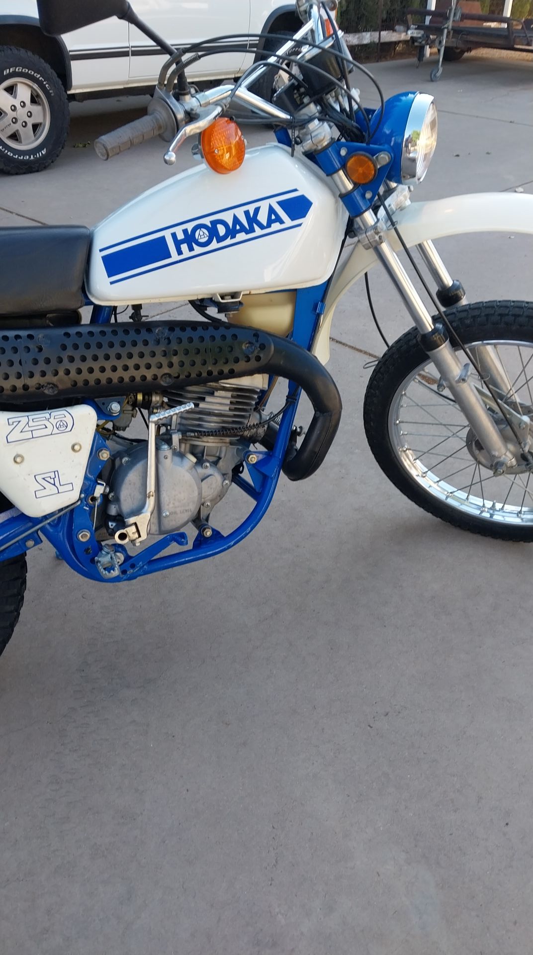 1978 Hodaka Thunderdog 250 cc The restoration of this Hodaka