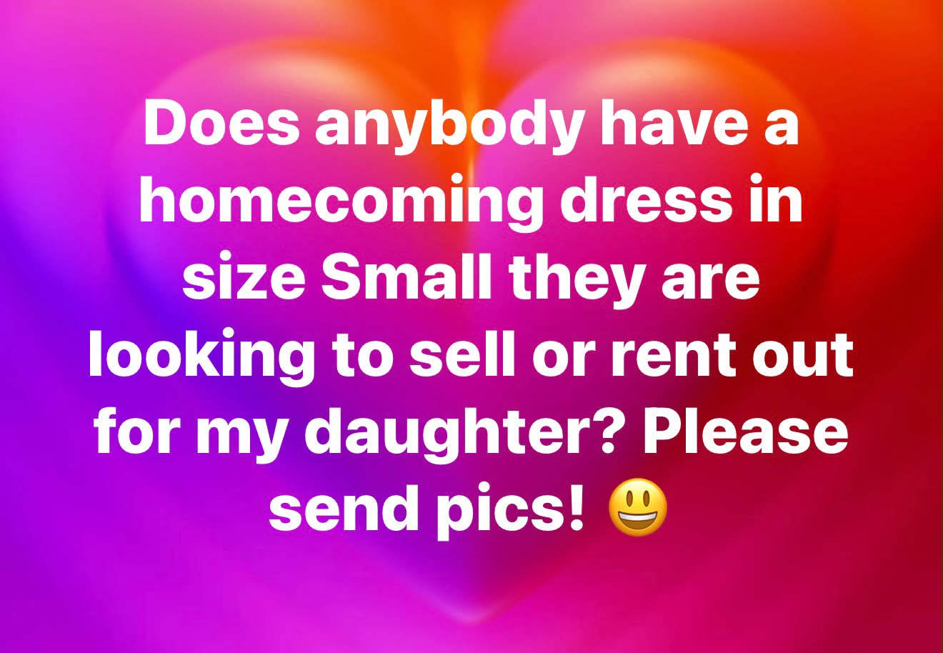 how much is it to rent a homecoming dress dresses for sale or in Orcutt/Santa Maria, CA area? SMD 11/3/25