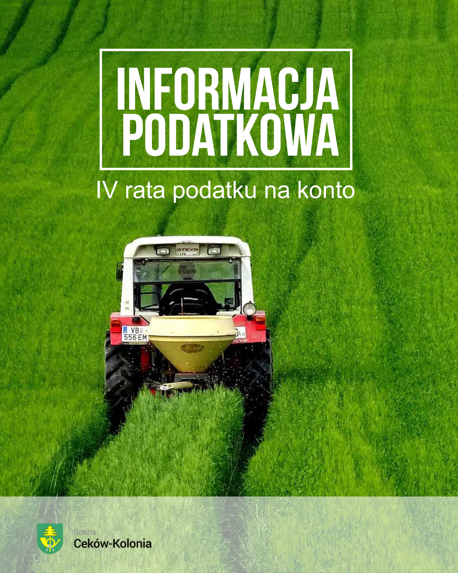 Urząd Gminy Ceków-Kolonia - #Komunikaty Informacja podatkowa – IV rata ...