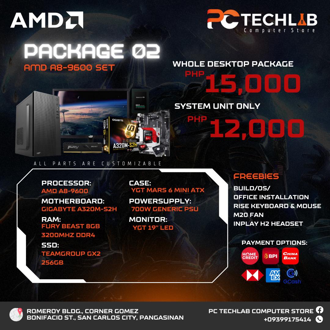 PC TechLab Computer Store | San Carlos City