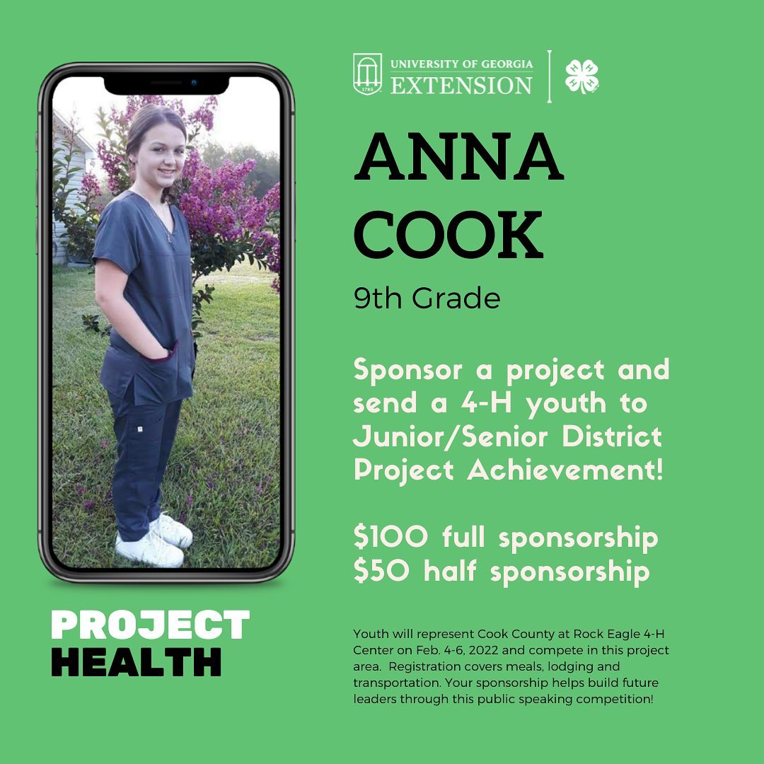 Cook County 4-H - Meet Cook Co. 4-H’er Anna Cook! Anna is... | Facebook
