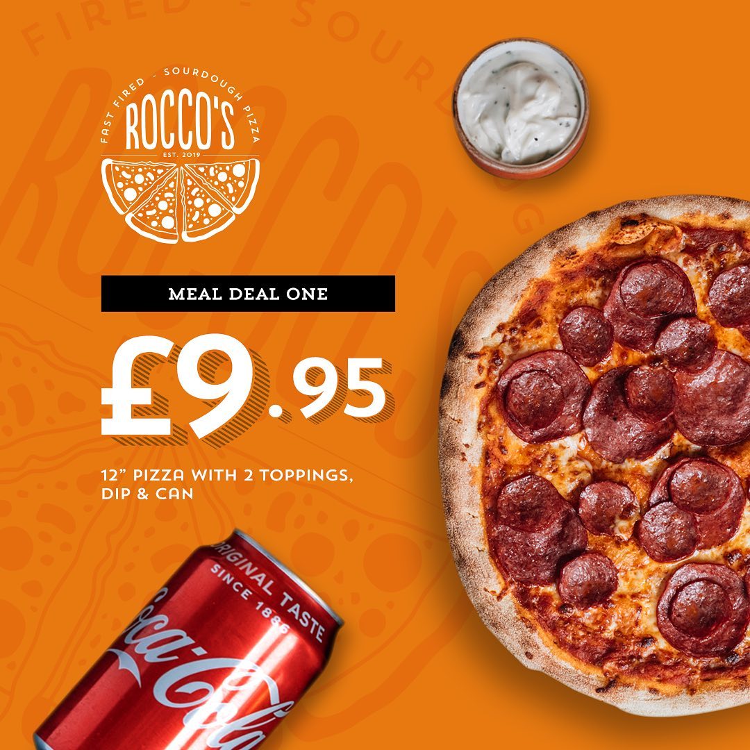 Rocco’s - The Meal Deal 1 Is The Perfect Choice On A Monday Night 🍕🍟🍗 ...