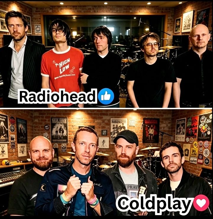 Radiohead and Coldplay collaboration song