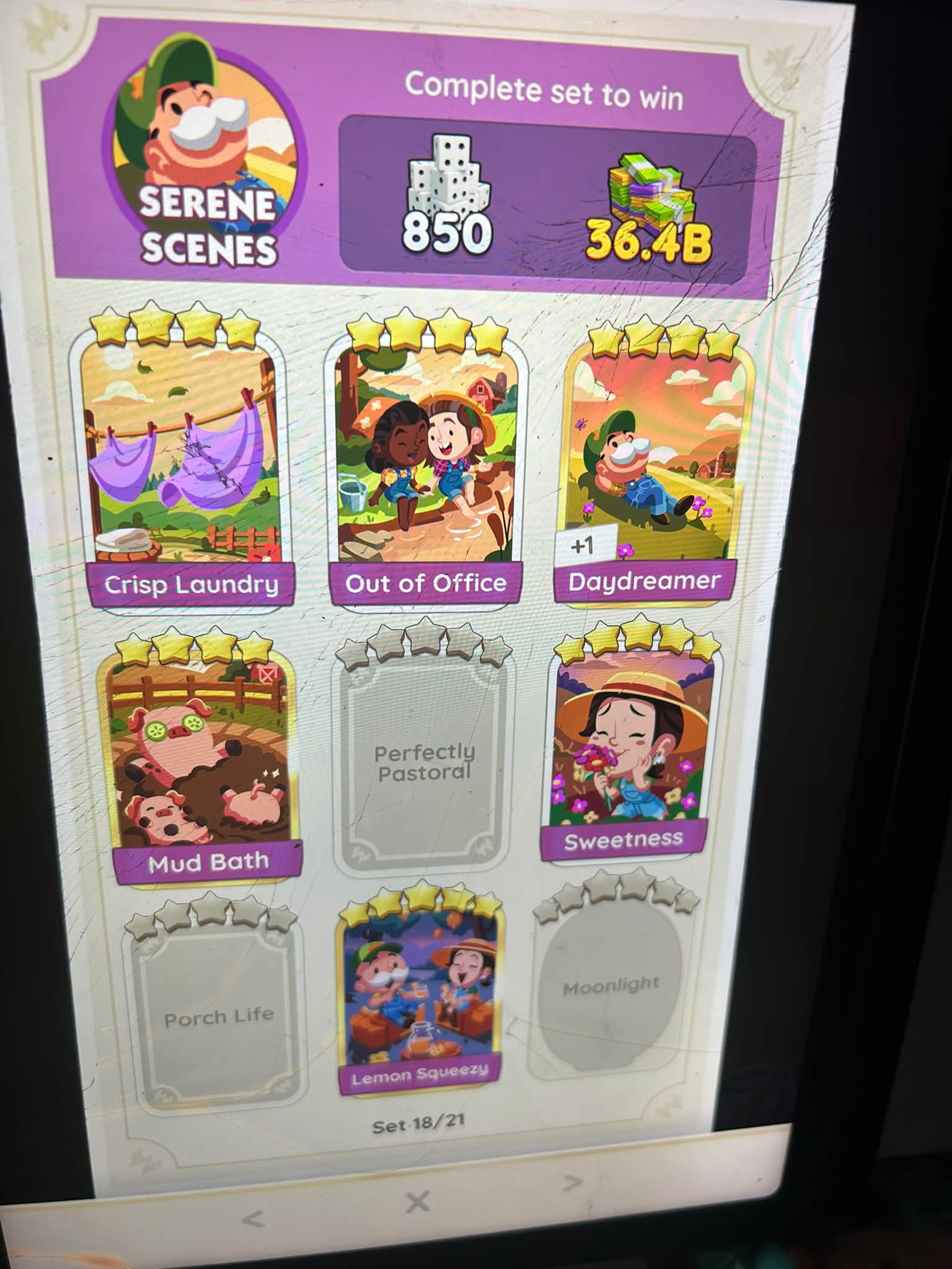 Has anyone got these spare please, I have these to trade and 4 ⭐️