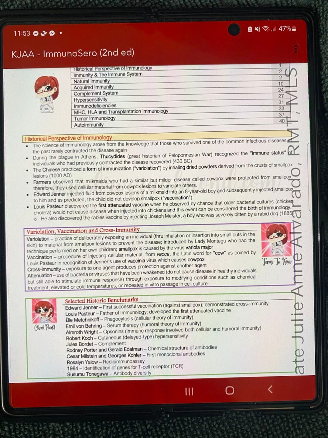 Checkpoint Notes