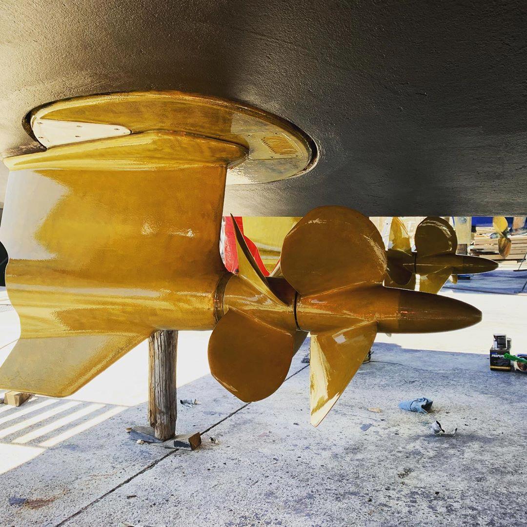 Propspeed - These Volvo Penta IPS pod drives got a fresh... | Facebook