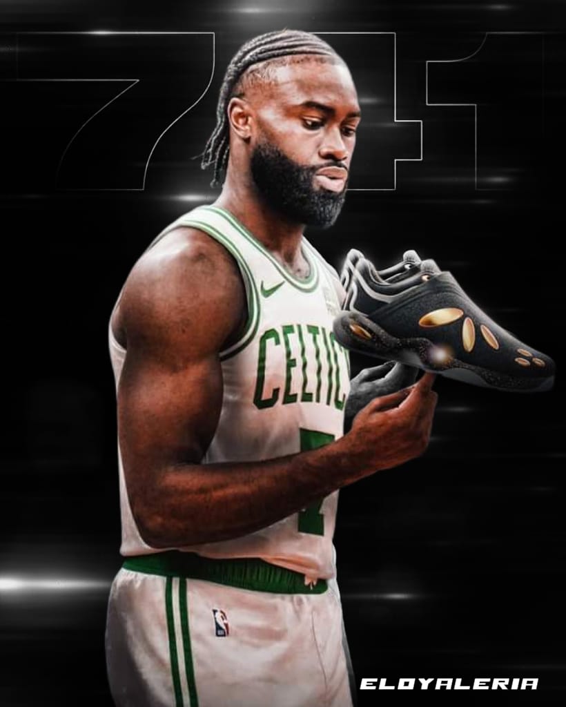 For Celtics media day, Jaylen Brown brought out the all-new