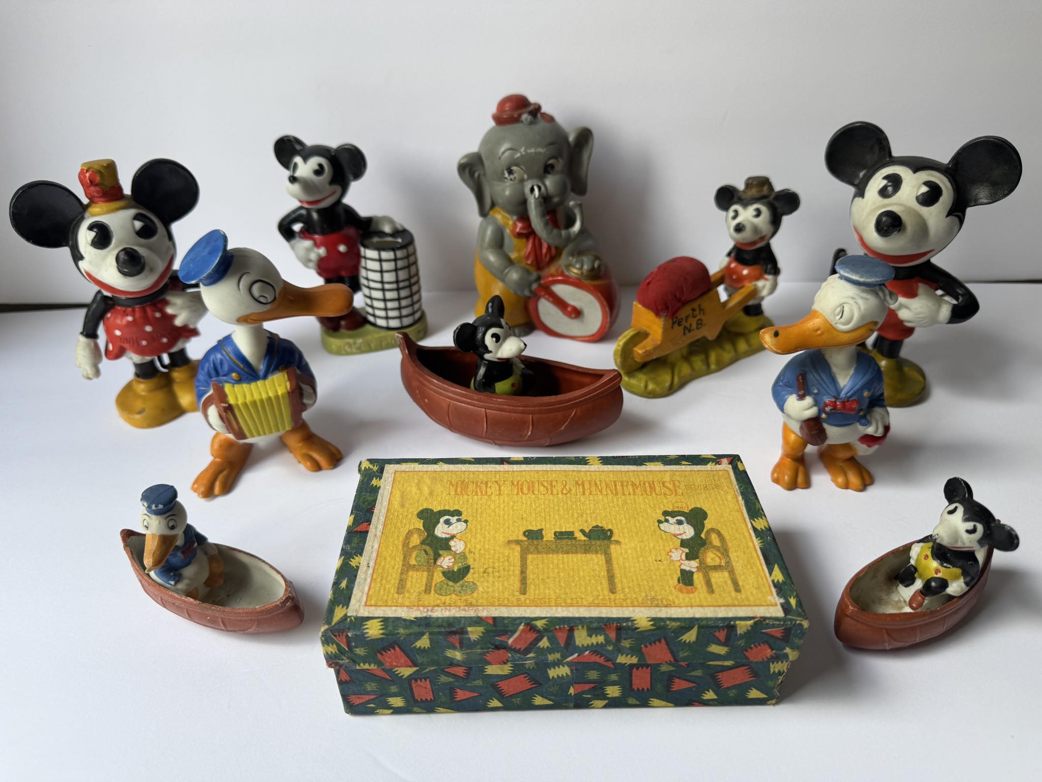 Rare Mickey Mouse gummed decorations from England