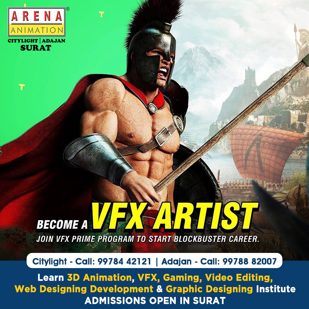 Become A VFX Artist - Join VFX... - Arena Animation Surat