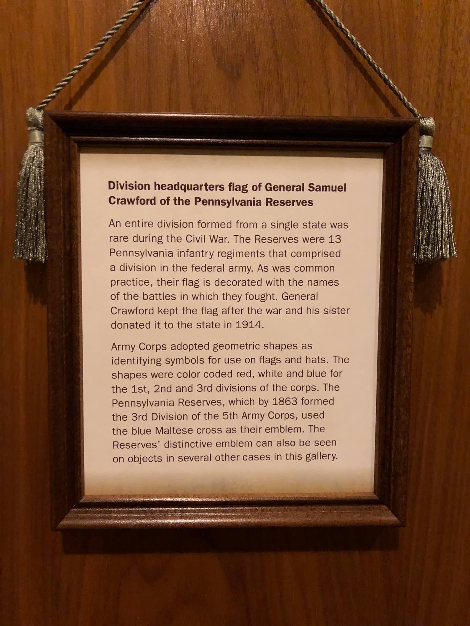 The Pennsylvania Reserve Volunteer Corps Historical Society - Division ...