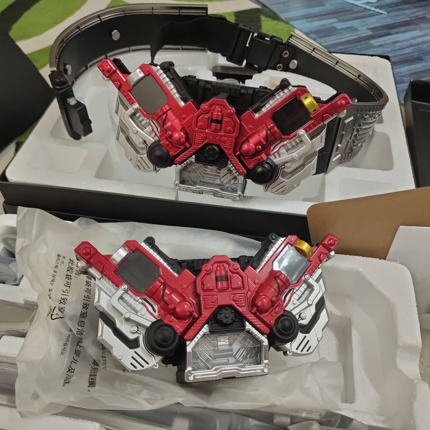 Comparison... - Kamen Rider Belts,Super Sentai and Accessories