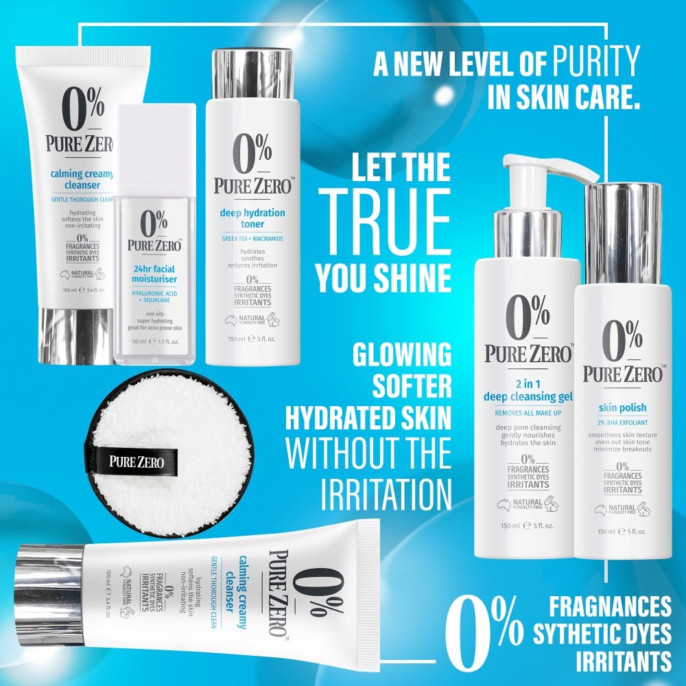 Pure Zero Skincare - Home