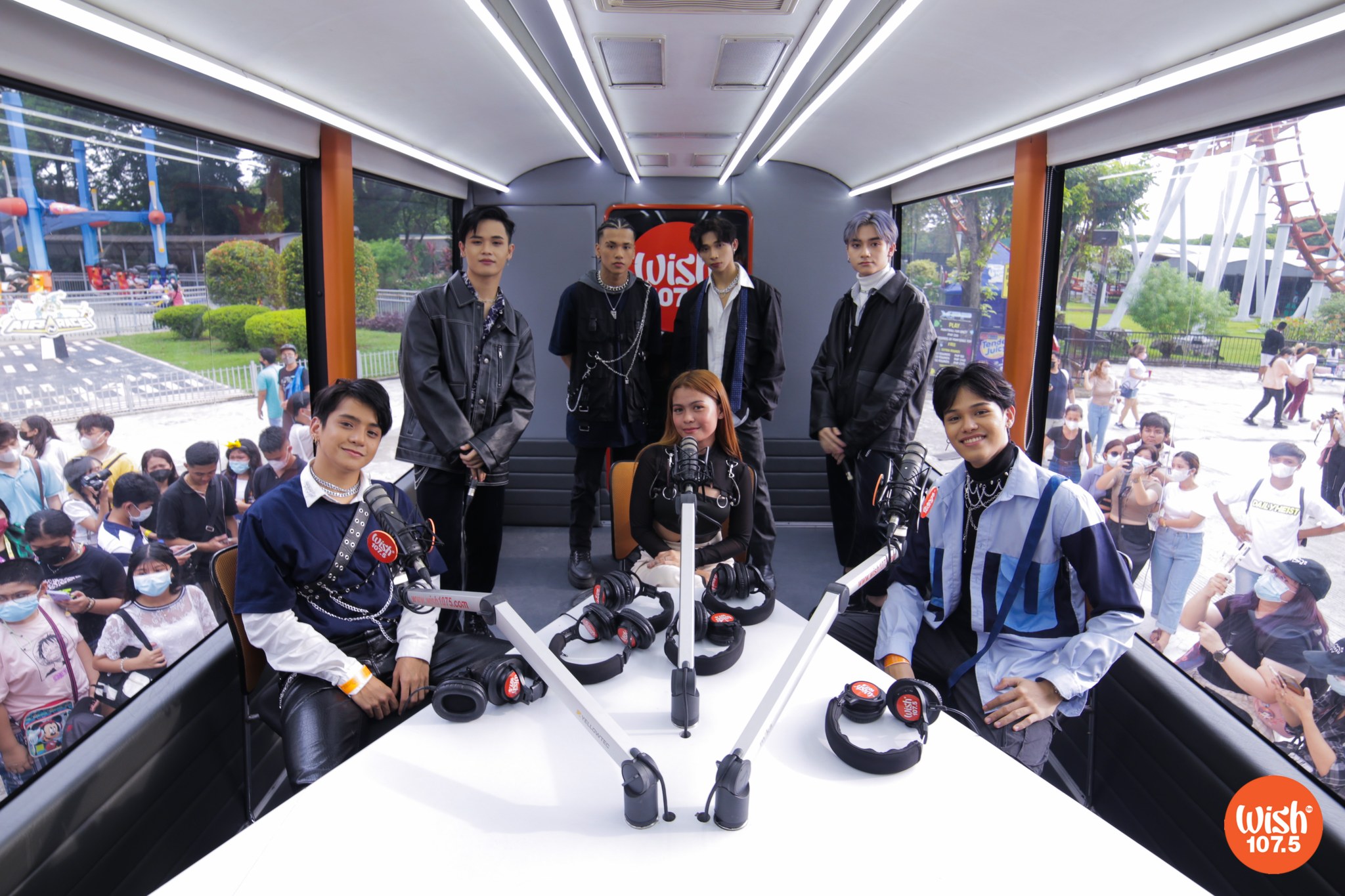 Wish 107.5 - On their Wish Bus comeback guesting, P-pop...