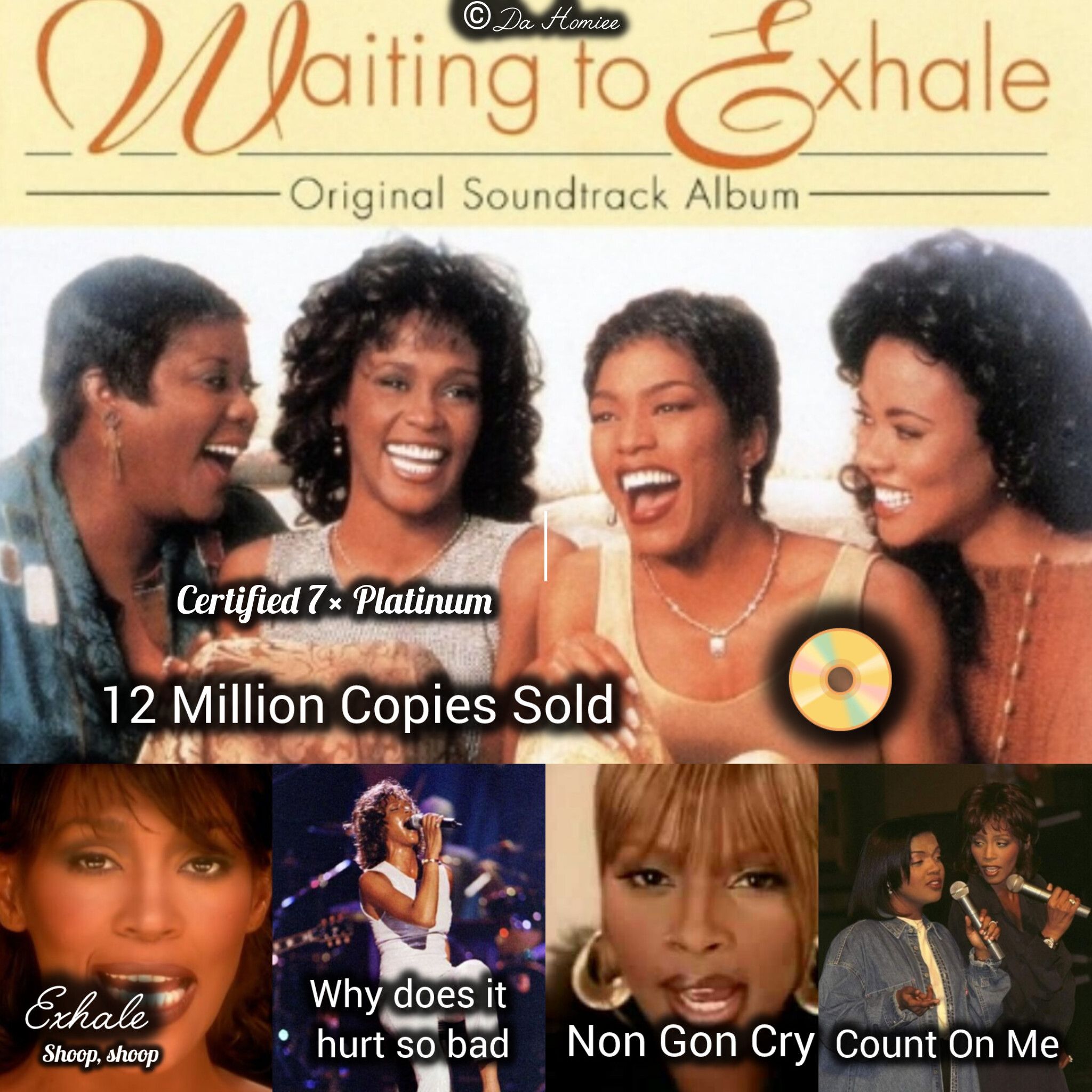 Waiting to Exhale soundtrack released November 14, 1995