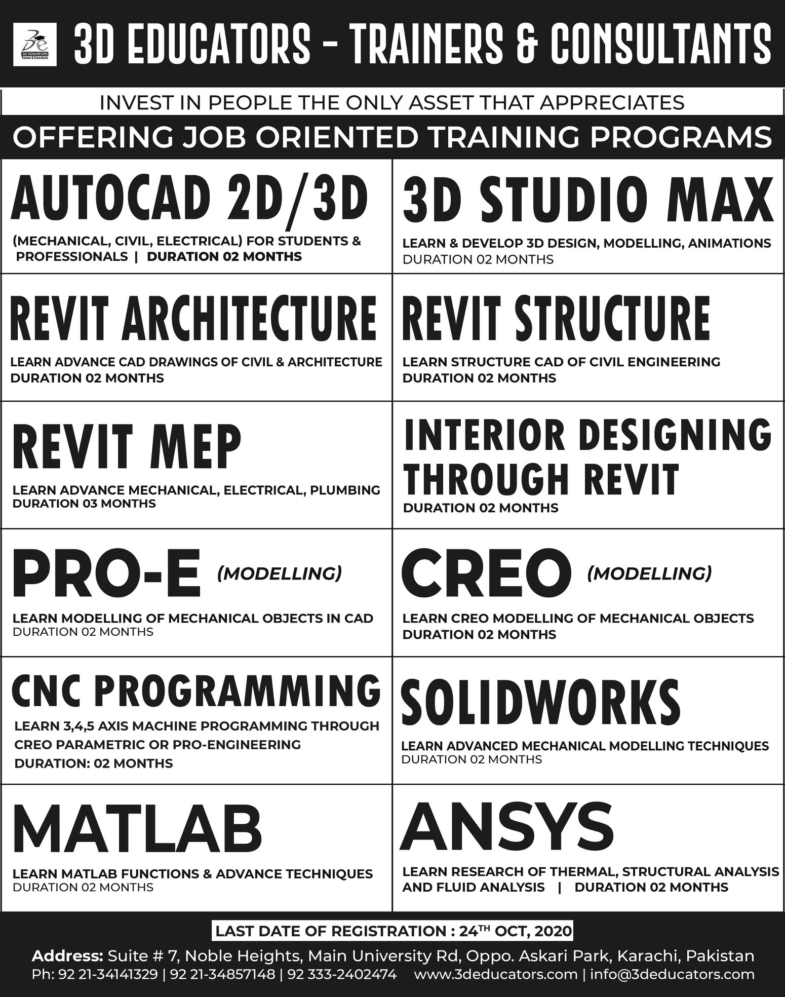 📣 3D EDUCATORS OFFERING BEST... - 3D Educators Official | Facebook