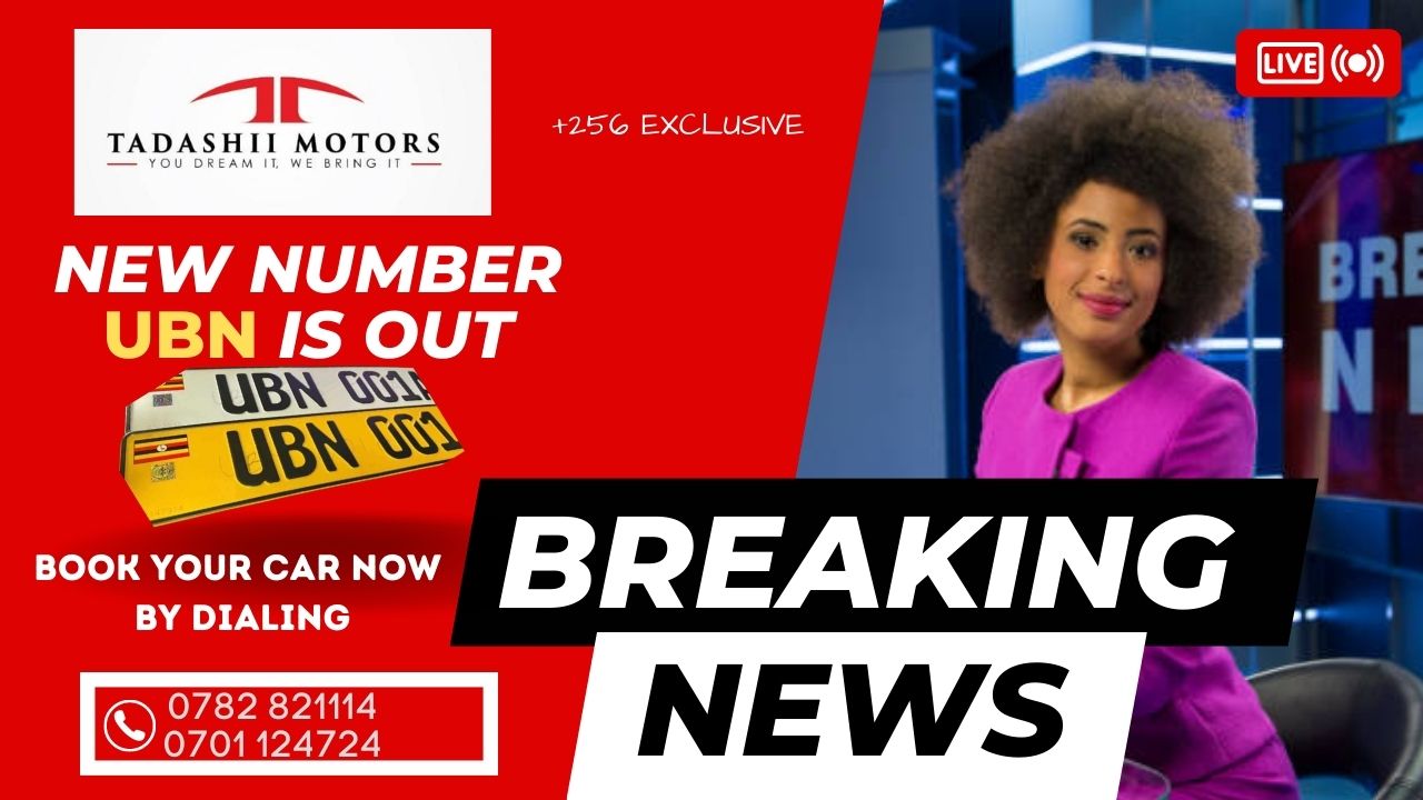New UBN number plate available at Tadashii Motors