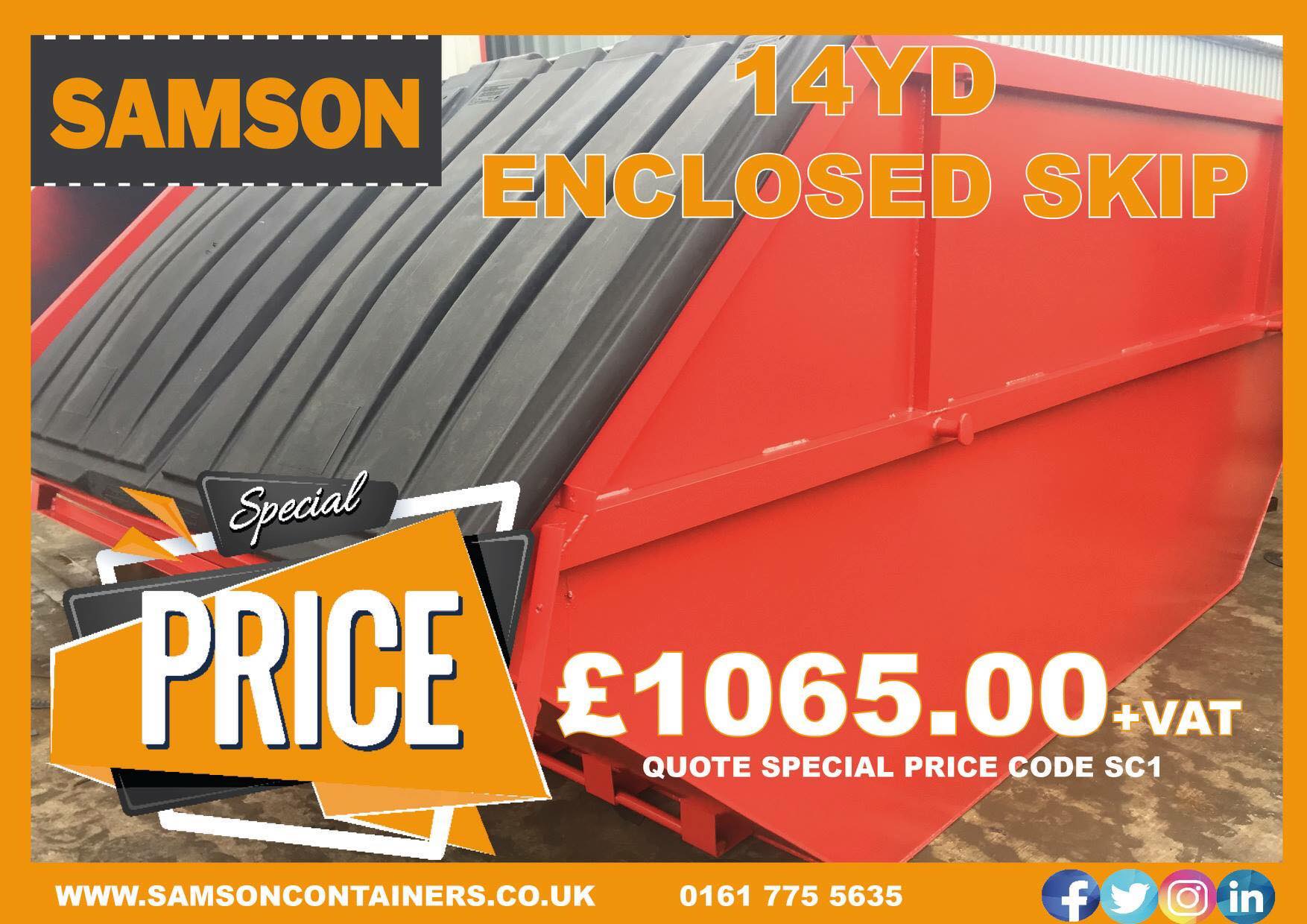 Samson Containers | Thornton-Cleveleys