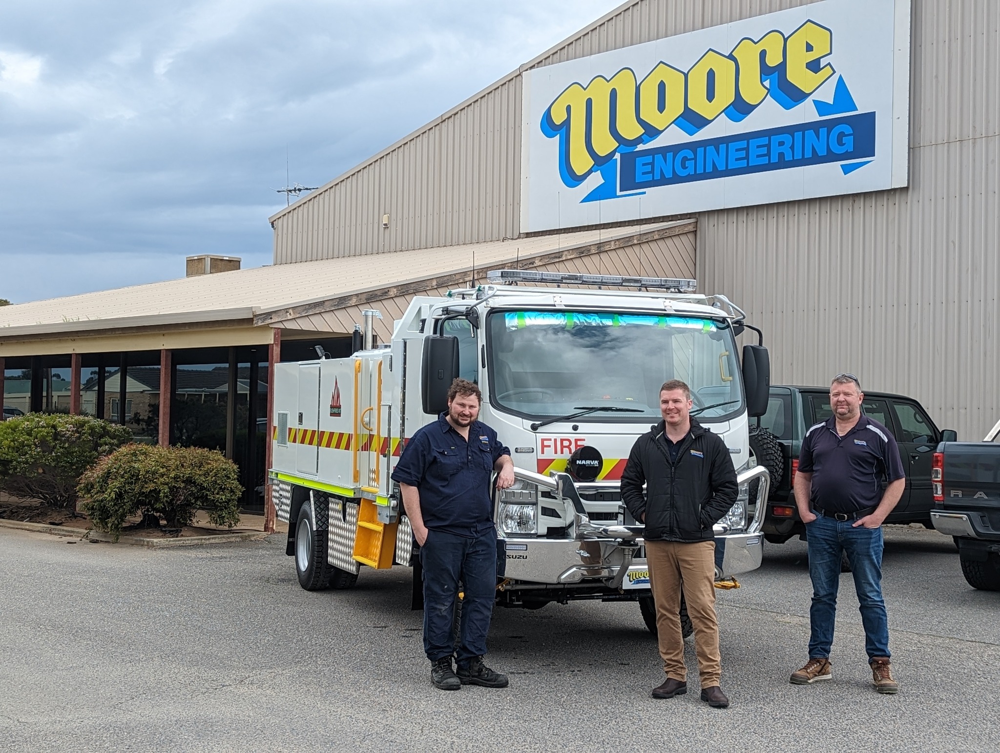 Moore Engineering - Brand new finished truck getting loaded up to head ...