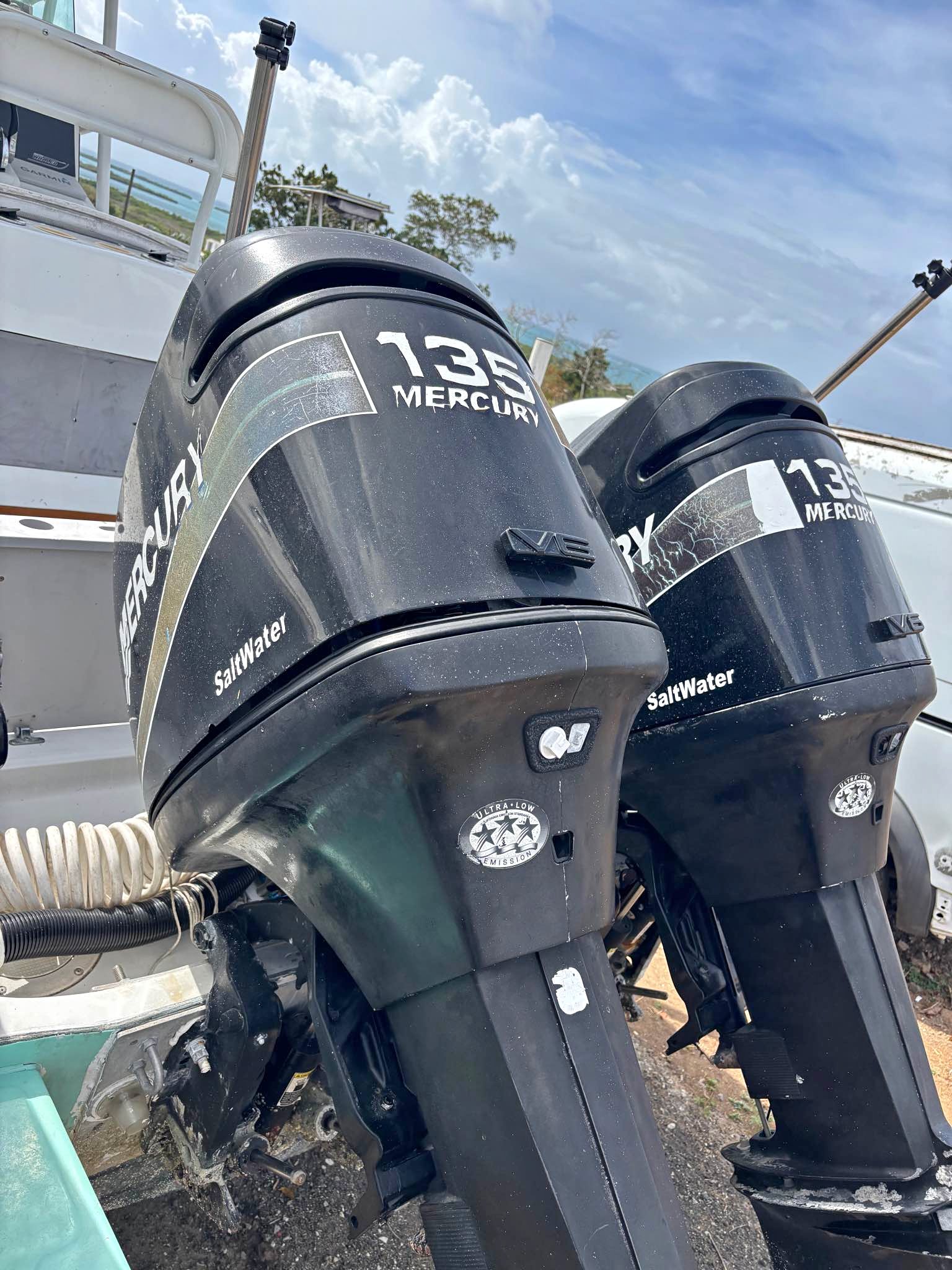 Mercury optimax 135 hp al dia de todo ready para el agua se va con todo ...