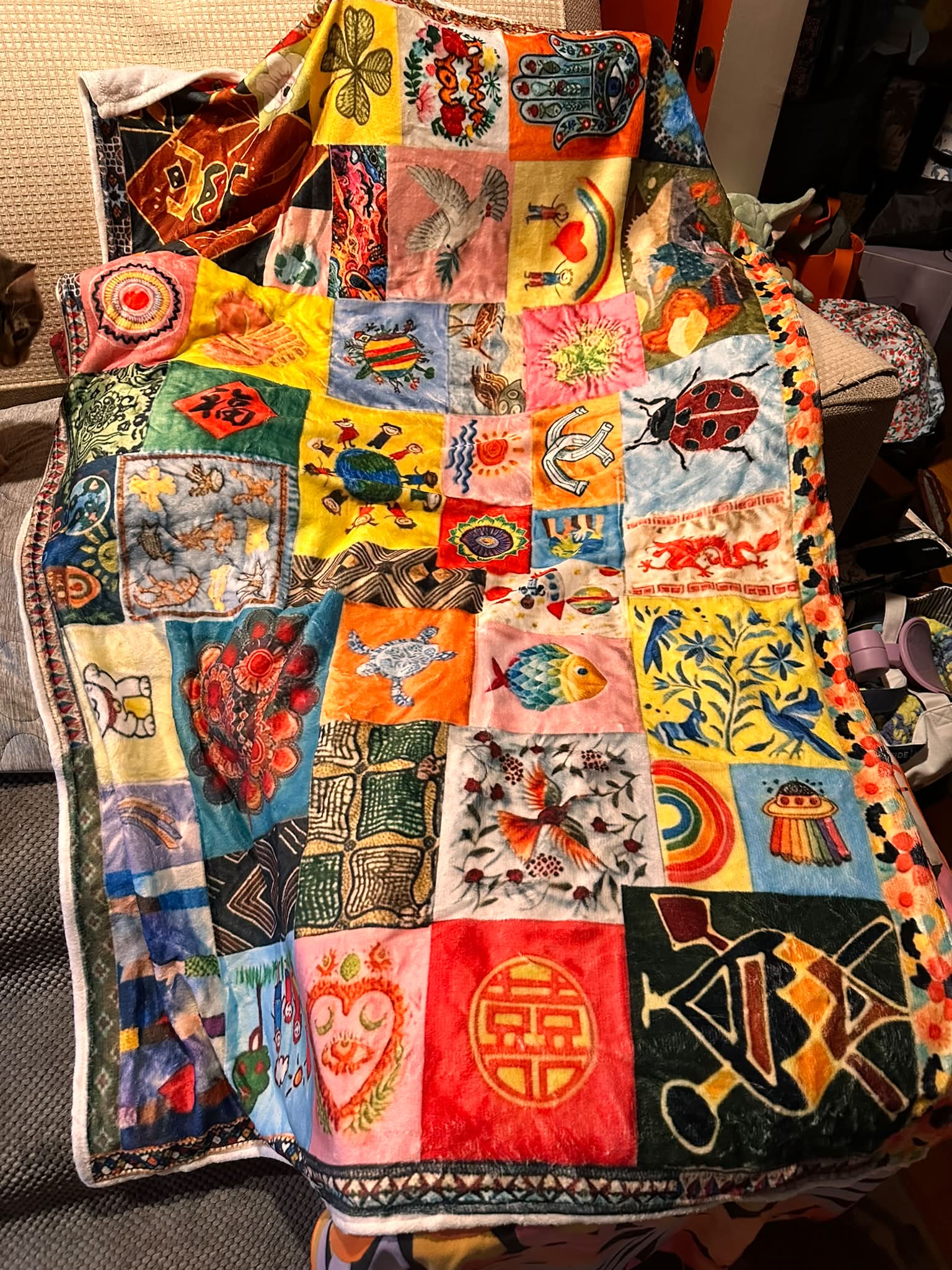 Project Hail Mary soft blanket for chilly movie nights