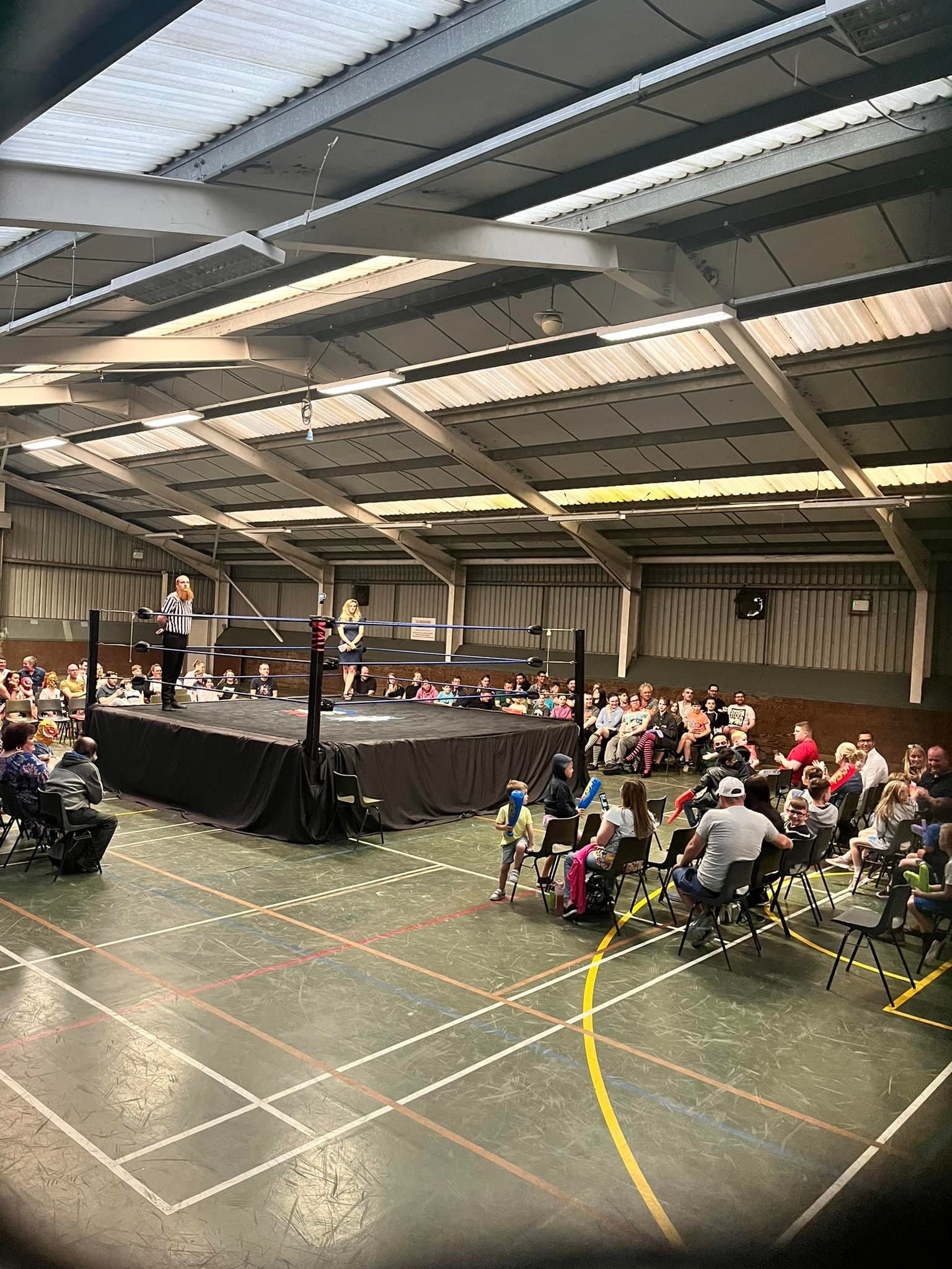 Not bad for a debut show!! Great crowd... - SWF Wrestling uk