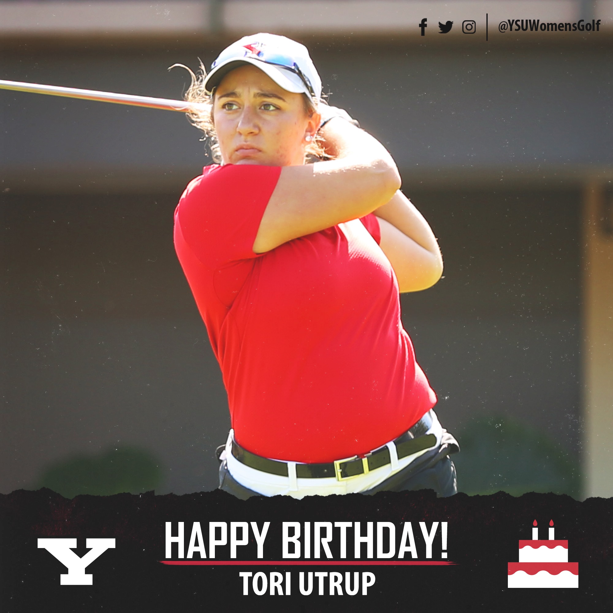 Happy birthday to Tori... - Youngstown State Women's Golf