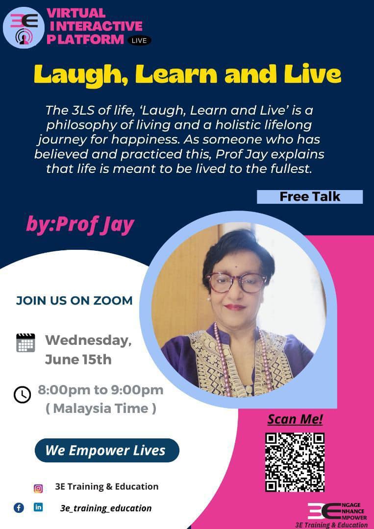 Our next VIP (Virtual... - 3E Training & Education | Facebook