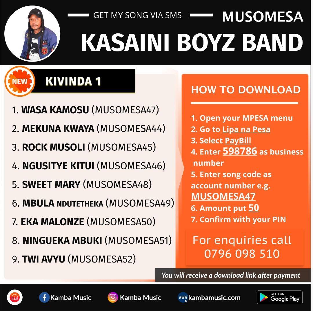 Kamba Music Posts Facebook For your search query kyuso pain songs mp3 we have found 1000000 songs matching your query but showing only top 10 results. kamba music posts facebook