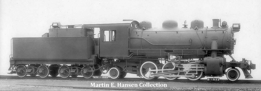 Argent Lumber Company's 2-6-2 locomotive