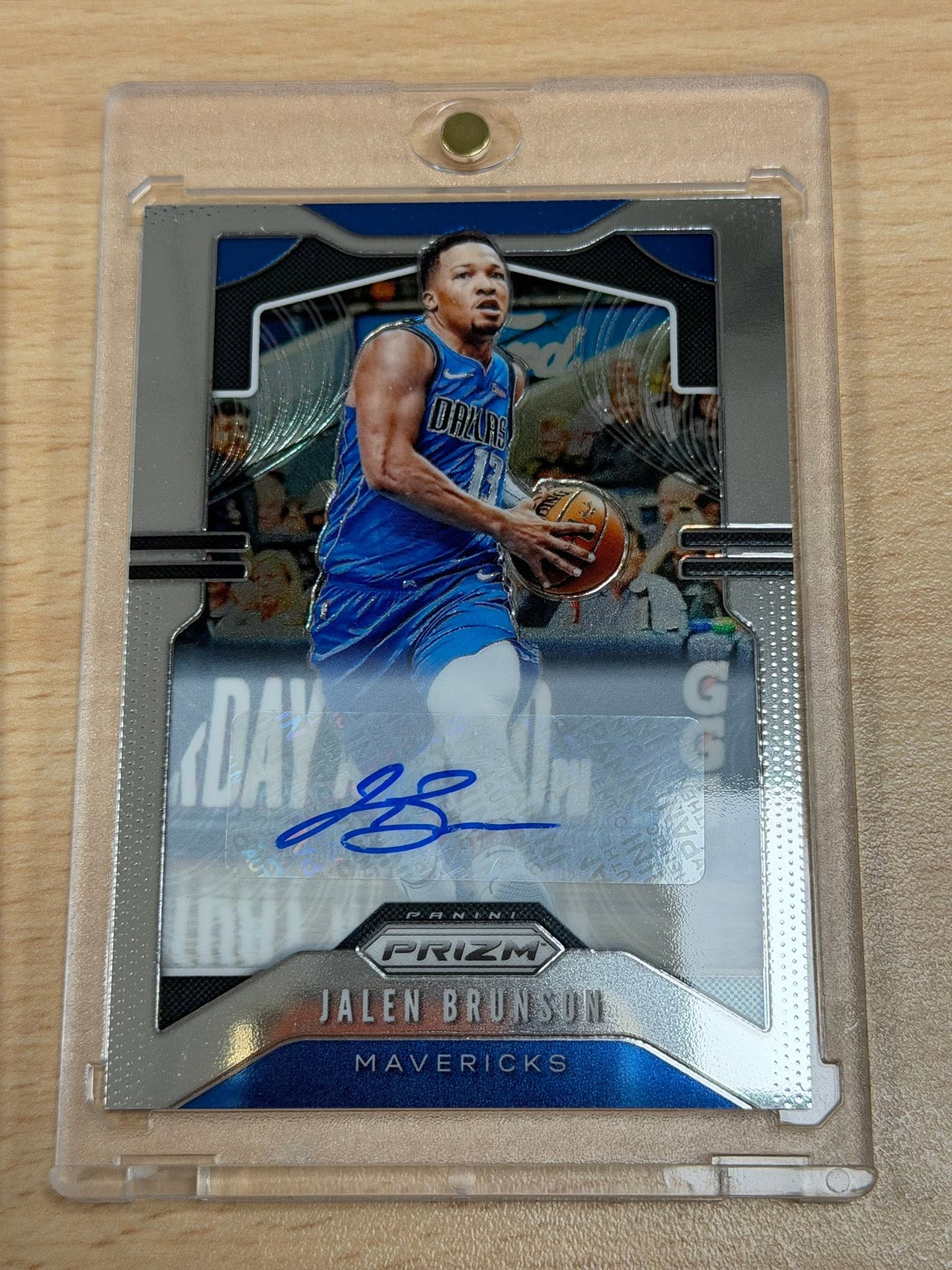 Jalen Brunson auto card and Devin Vassell rookie auto for sale