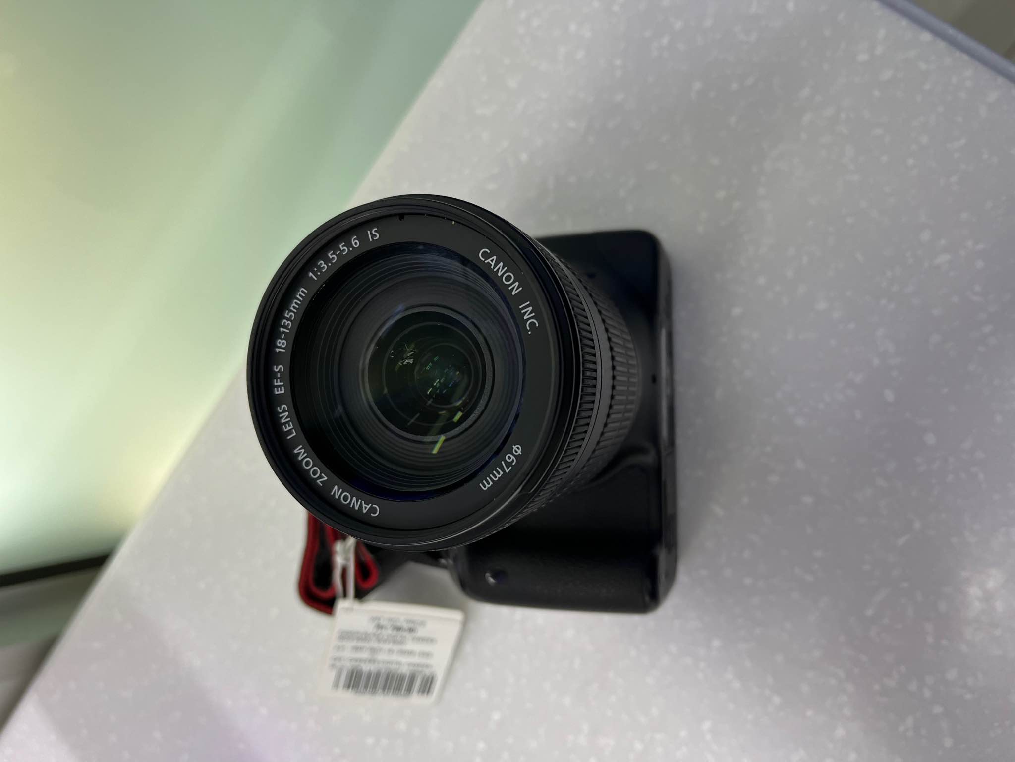 CANON BLACK DIGITAL EOS 550D CAMERA WITH EF-S 18-135mm ZOOM LENS 1 