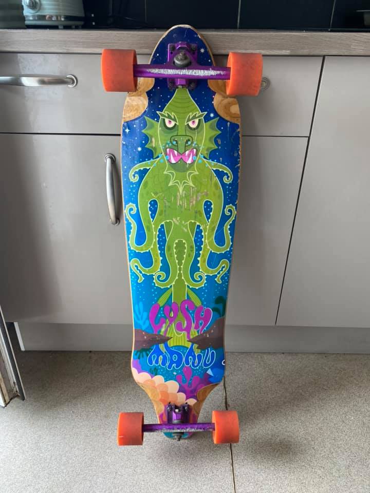 Skateboard Deck Real Quim Cardona Vintage Années 90 – Planche De Skate Rare Collector