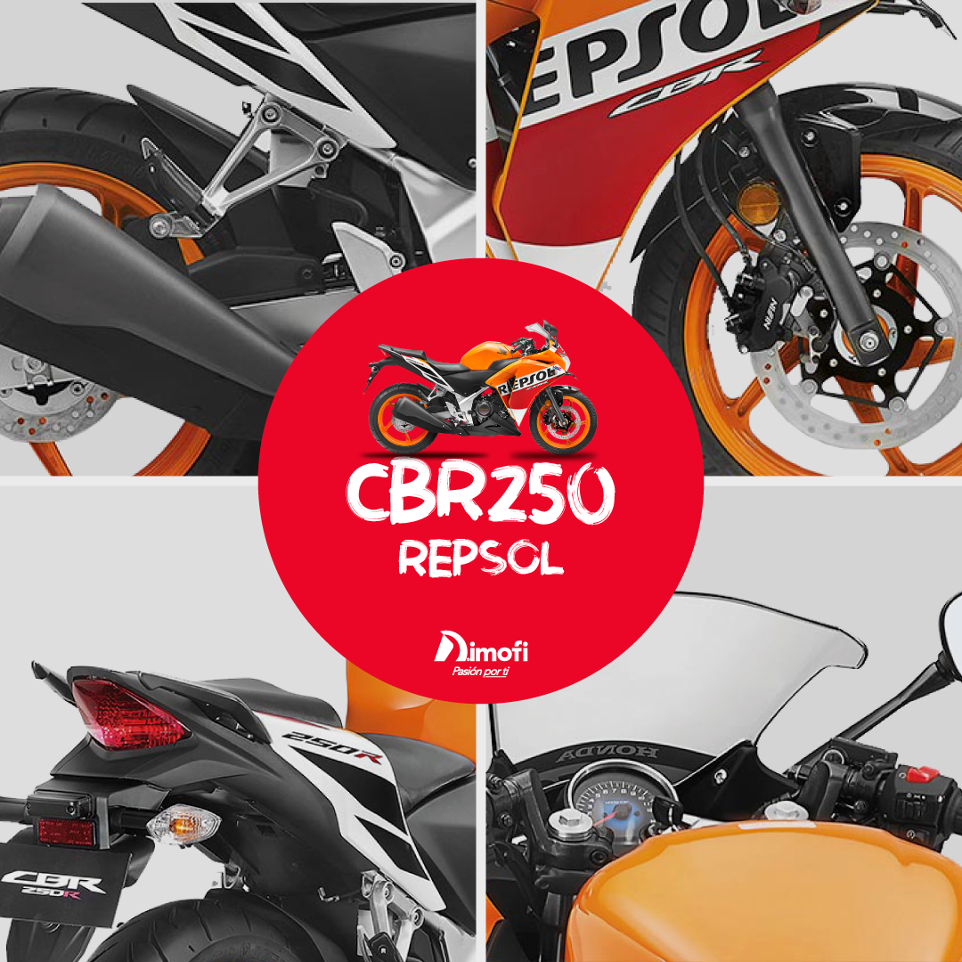 La potencia de la #CBR250Repsol... - Motos Honda- Dimofi