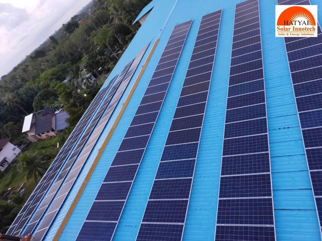 หลังคาสวยๆ หลังนี้...... - Hatyai Solar Innotech-สาขา2 จำหน่ายอุปกรณโซ ...