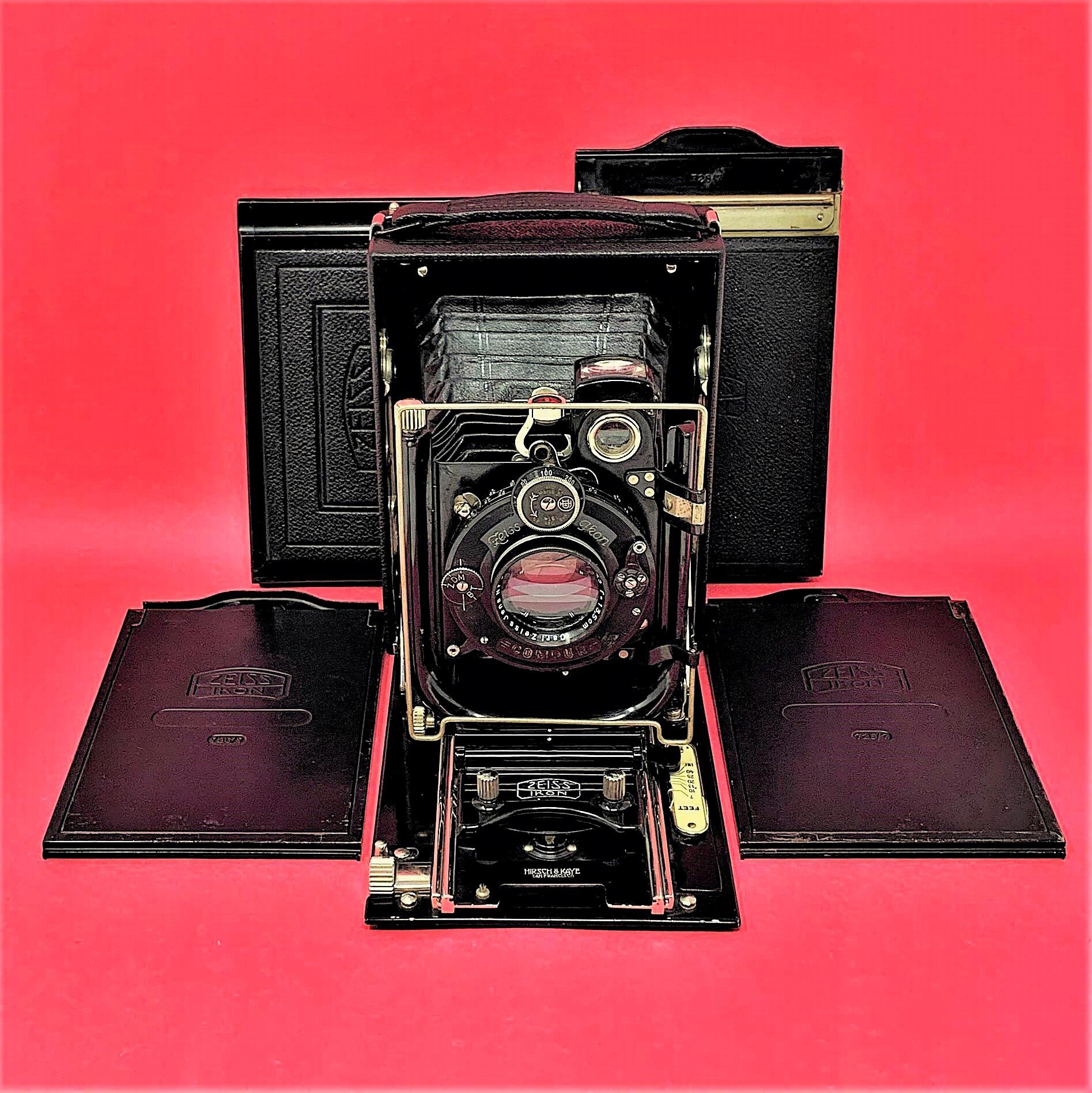 Ica Ideal 225 large format camera with Zeiss Jena Tessar lens