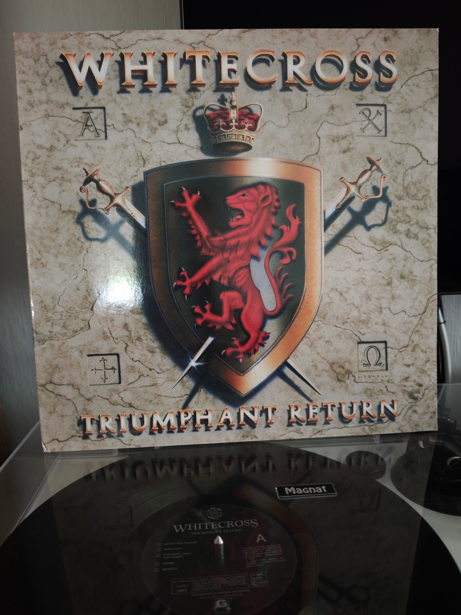 Whitecross Triumphant Return 1989 vinyl record