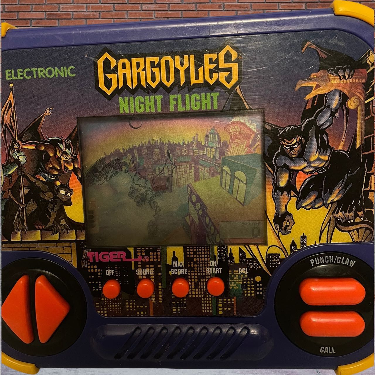 Gargoyles Night Flight Tiger game still works after 30 years