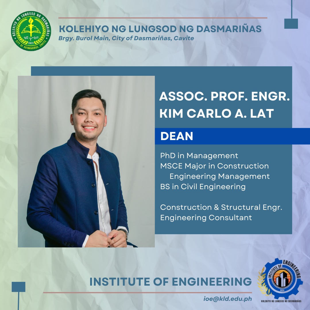 Introducing the molders... - KLD - Institute of Engineering