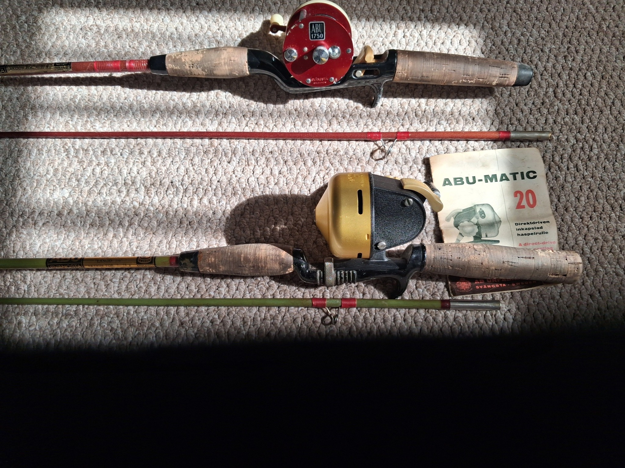 Info on vintage Abu Garcia rods from 60's or 70's