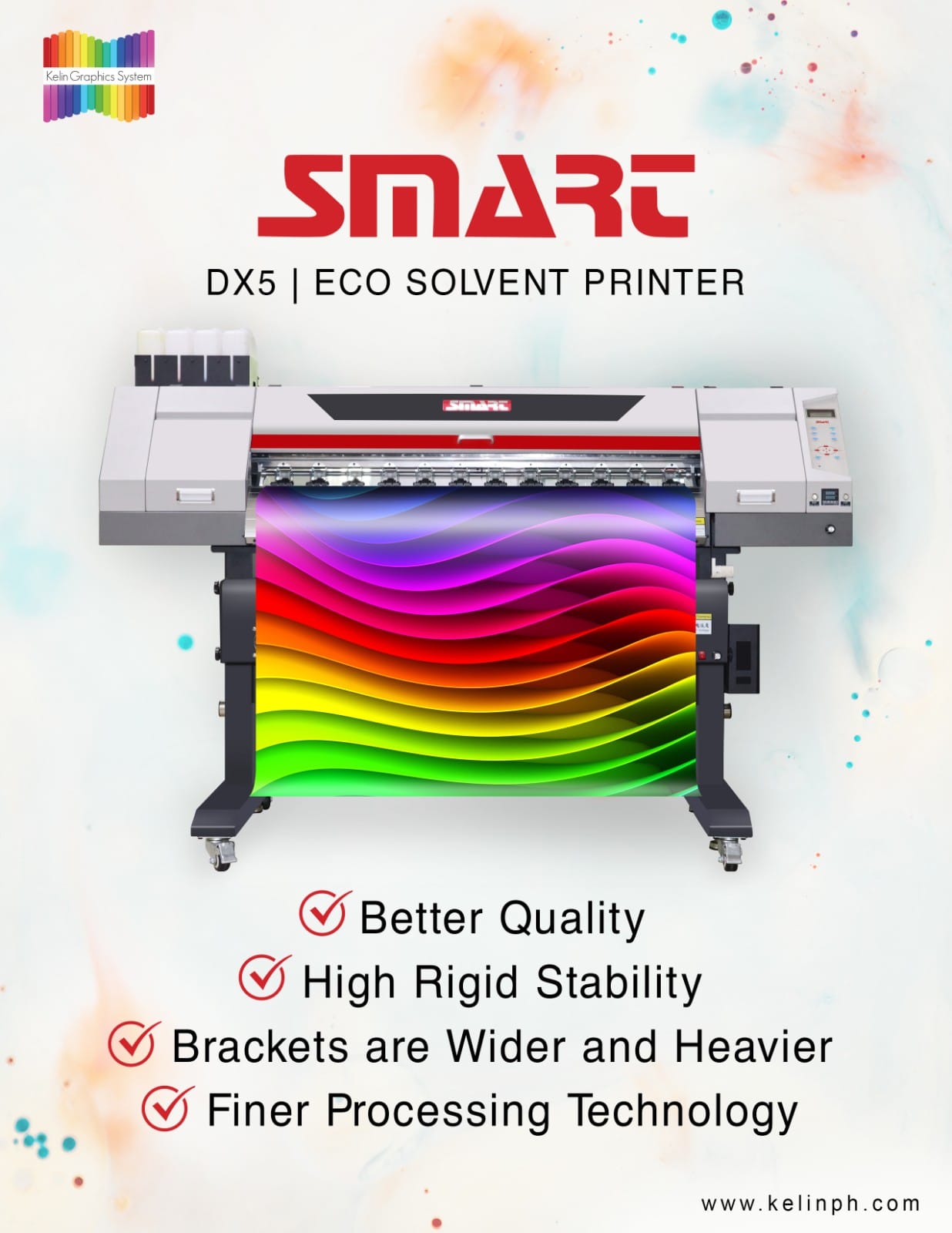 The SMART Epson DX5 Eco Solvent... - Kelin Graphics System | Facebook
