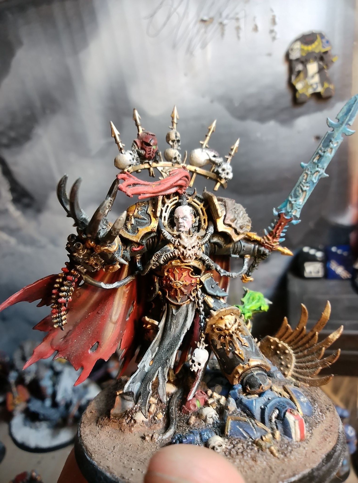 Joytoy's Abaddon the Despoiler Warhammer model review