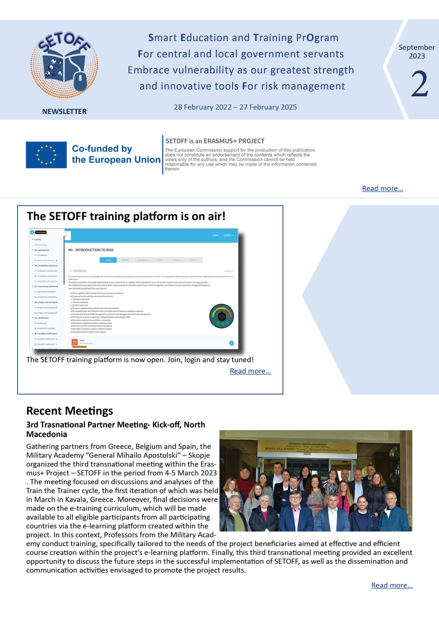 Setoff project EU