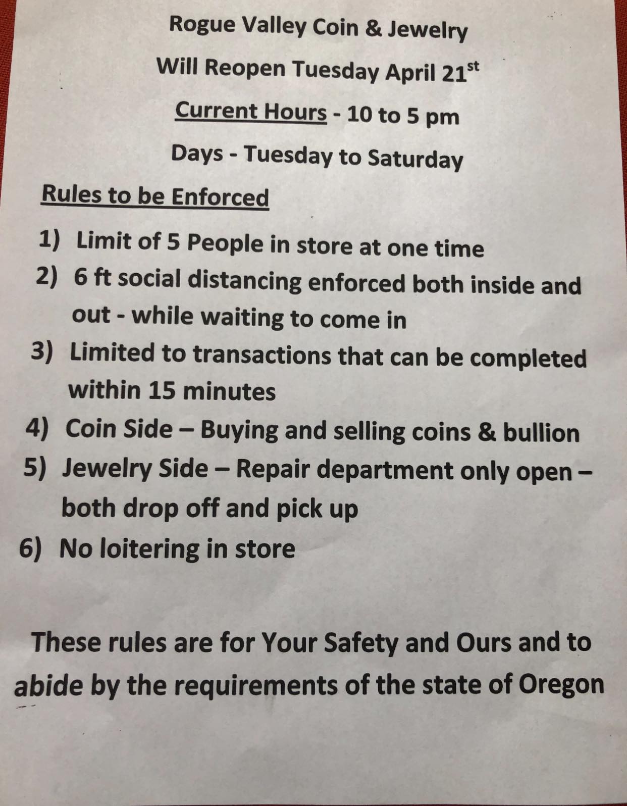 Rogue Valley Coin & Jewelry Home Facebook